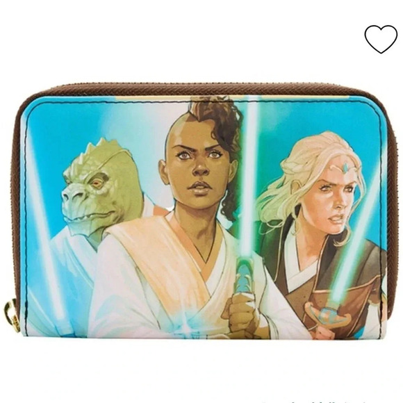 Loungefly Star Wars: The High Republic Comic Cover Zip Around Wallet - New - Picture 3 of 3